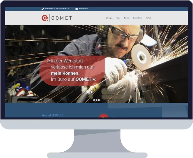 Website-Projekt Qomet